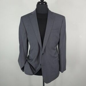 Brooks Brothers Blazer Mens 41R Gray Wool 2 Button Explorer Regent Fit Jacket